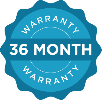 36 Month Warranty